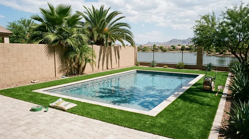 Pool Surround Turf Glendale